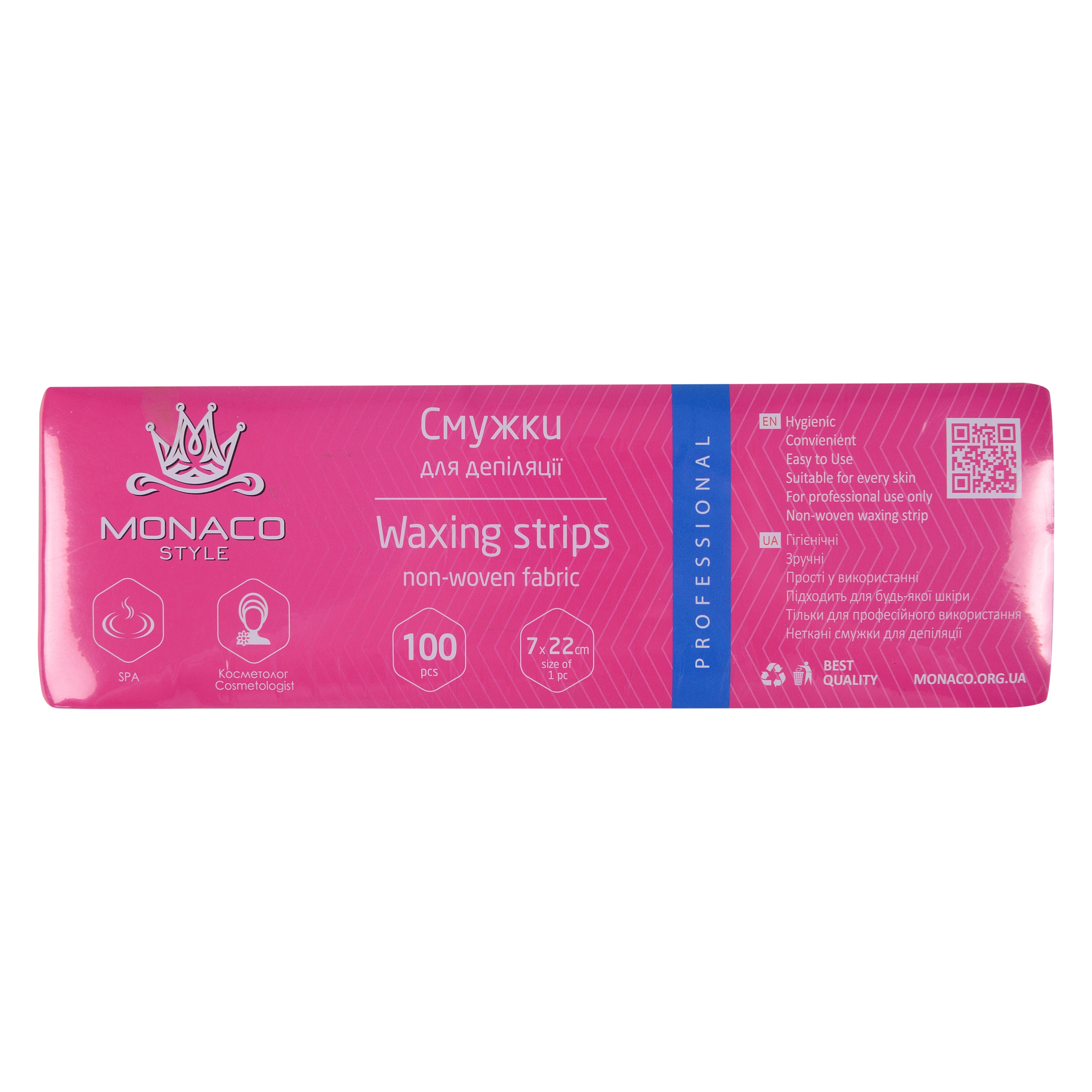 Vliesstreifen für Waxing & Sugaring 7 × 22 cm – Haarentfernung 100 Stück