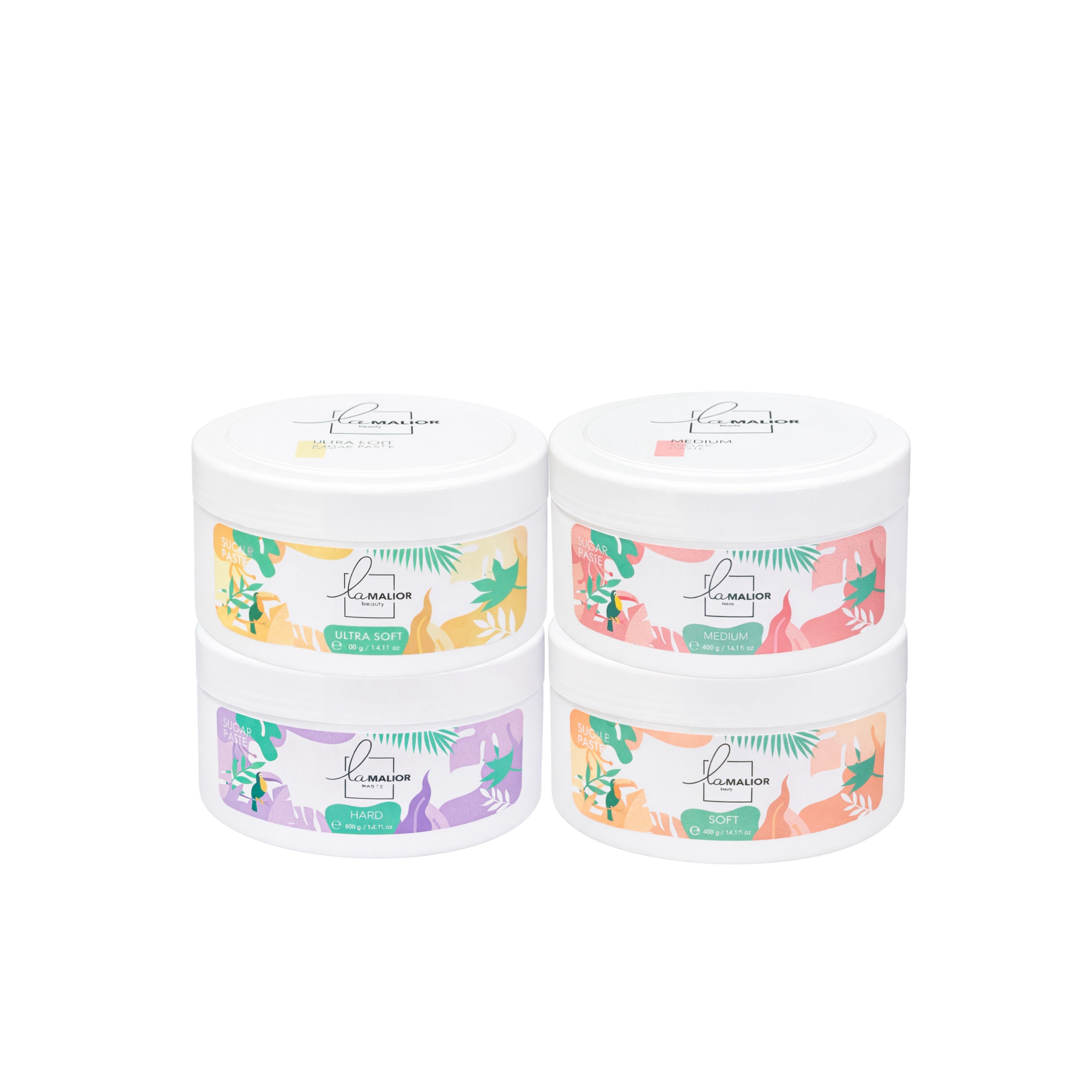 Zuckerpaste Probierset für Anfänger - 4 Konsistenzen (4×400g)