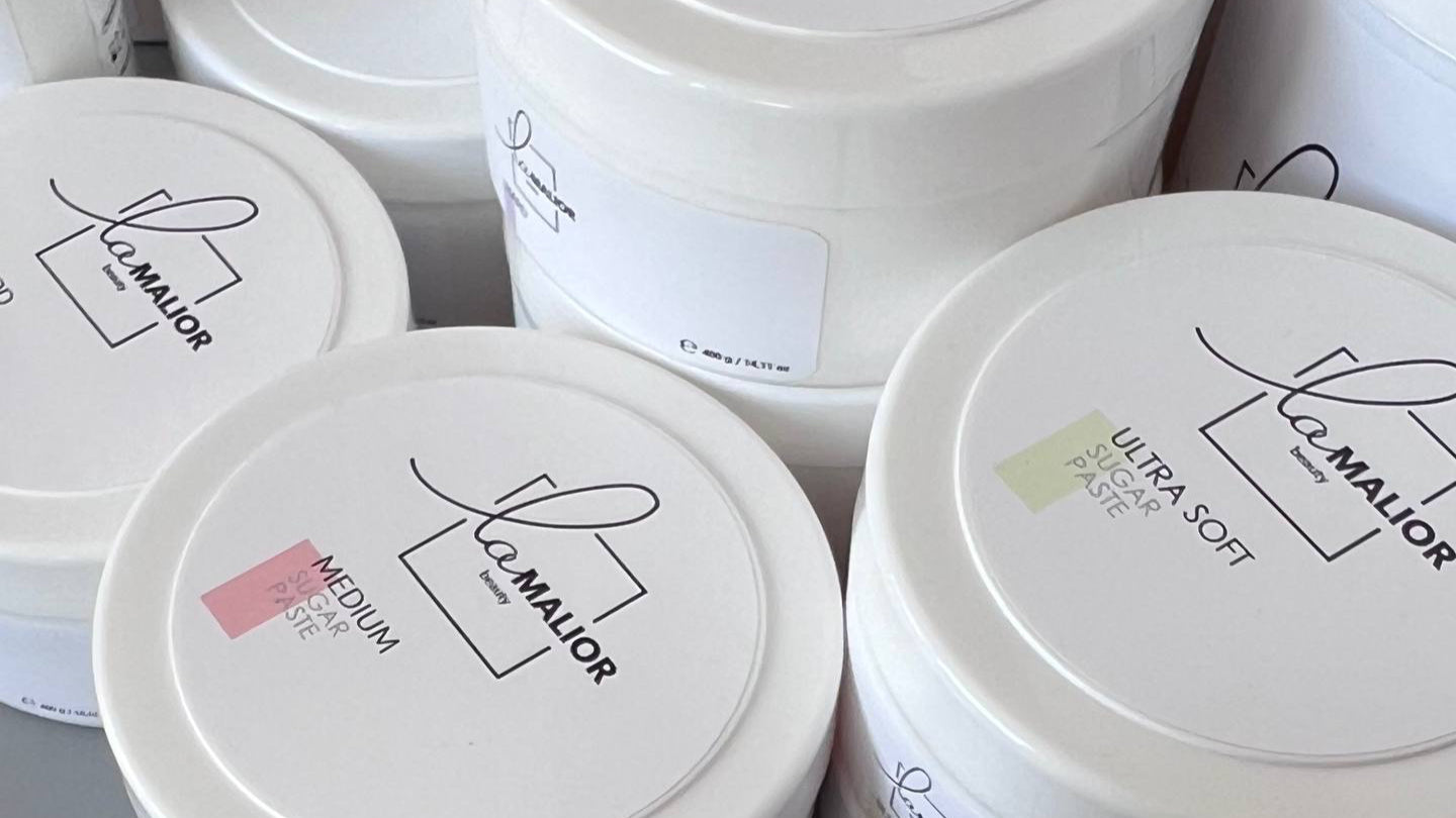 Lamalior Zuckerpaste Probierset – 4×400 g (alle Konsistenzen)